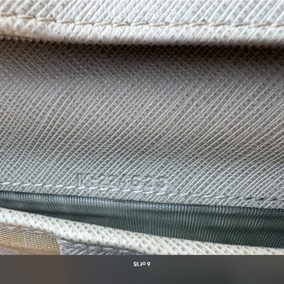 Salvatore Ferragamo Grey Gancini Saffiano Leather Clip Long Wallet W/COA - Picture 6 of 15